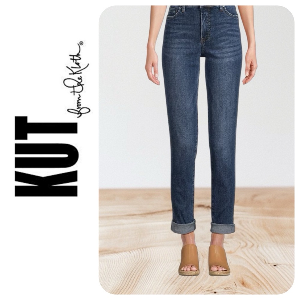Kut from the Kloth Catherine Boyfriend Jeans, 6 - EUC, Worn 1x |